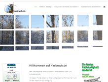 Tablet Screenshot of hasbruch.de